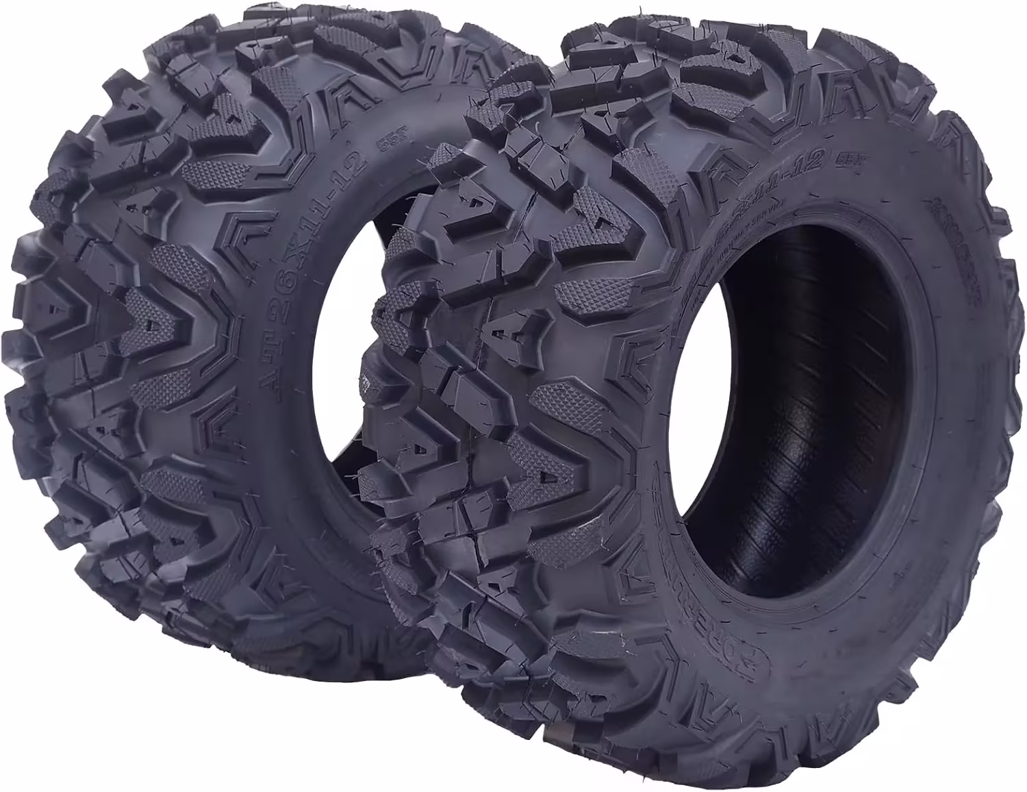 26x12-12 All-Terrain ATV/UTV Tires, Set of 2