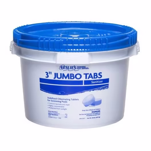 3-Inch Pool Chlorine Tablets - 20 Lb. Bucket