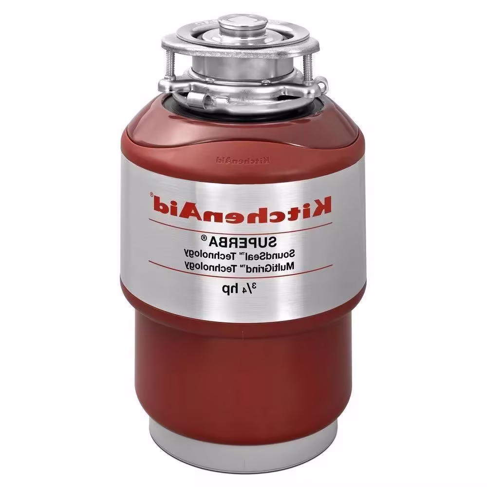 3/4-HP Continuous-Feed Food Waste Disposer, KCDS075T