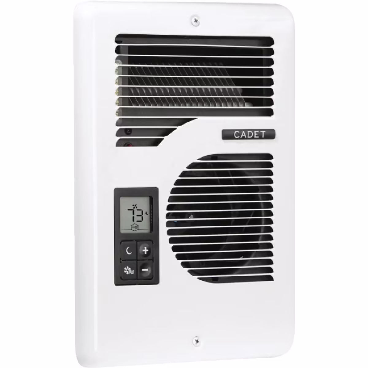 Energy Plus Wall Heater, Digital Thermostat, 240/208/120V, White