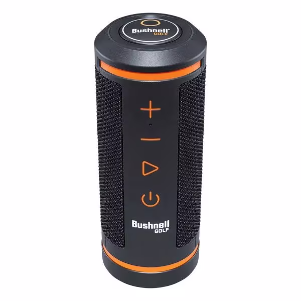 Portable Bluetooth Golf Speaker and GPS Rangefinder