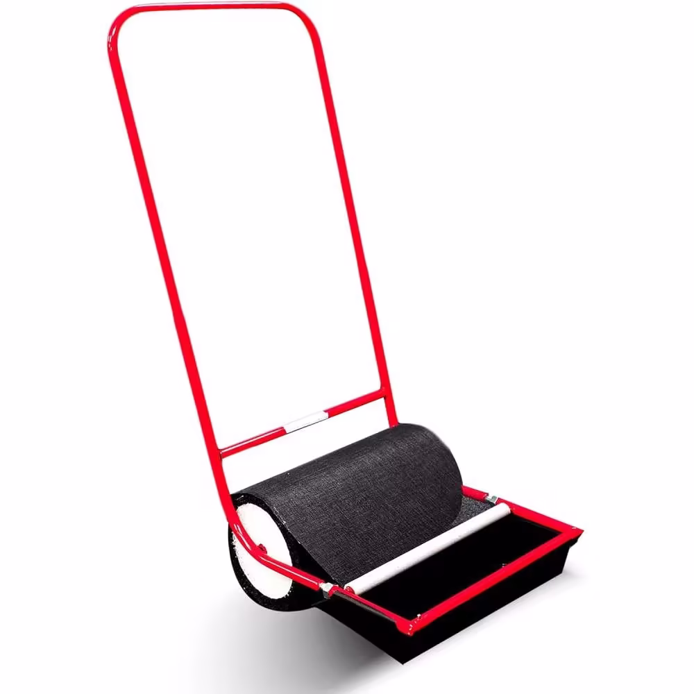 X-Large Sticker Burr Roller Remover Yard Tool, 18", Push Model 2.0