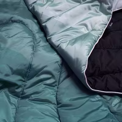Rumpl Original Puffy Blanket Printed Cascade Fade/Teal Junior TPPB-P30-J