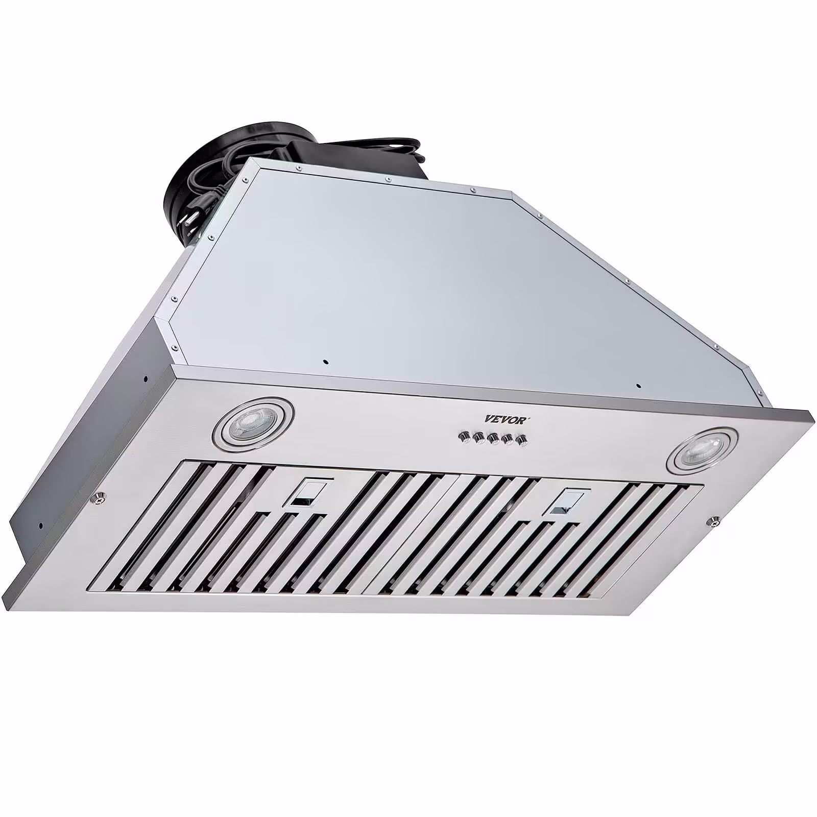 VEVOR Insert Range Hood 800CFM 3-Speed inch Stainless Steel Built-In Kitchen Vent - 30in