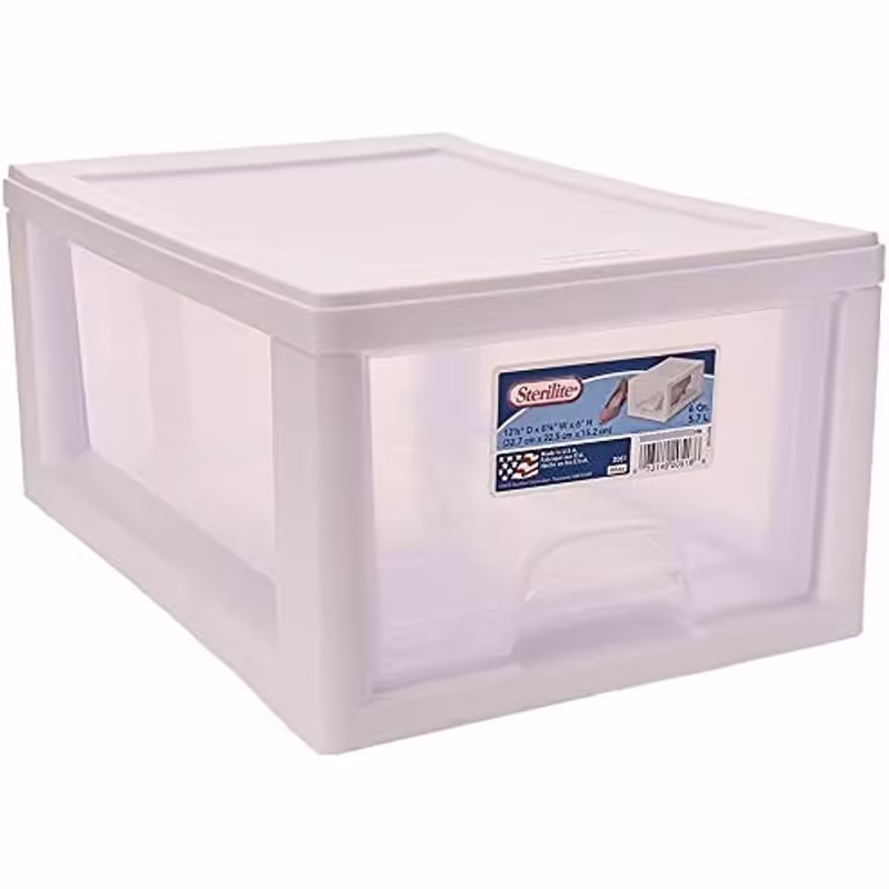 Sterilite 20518006PK2 Sackable Storage Drawer, Pack of 2