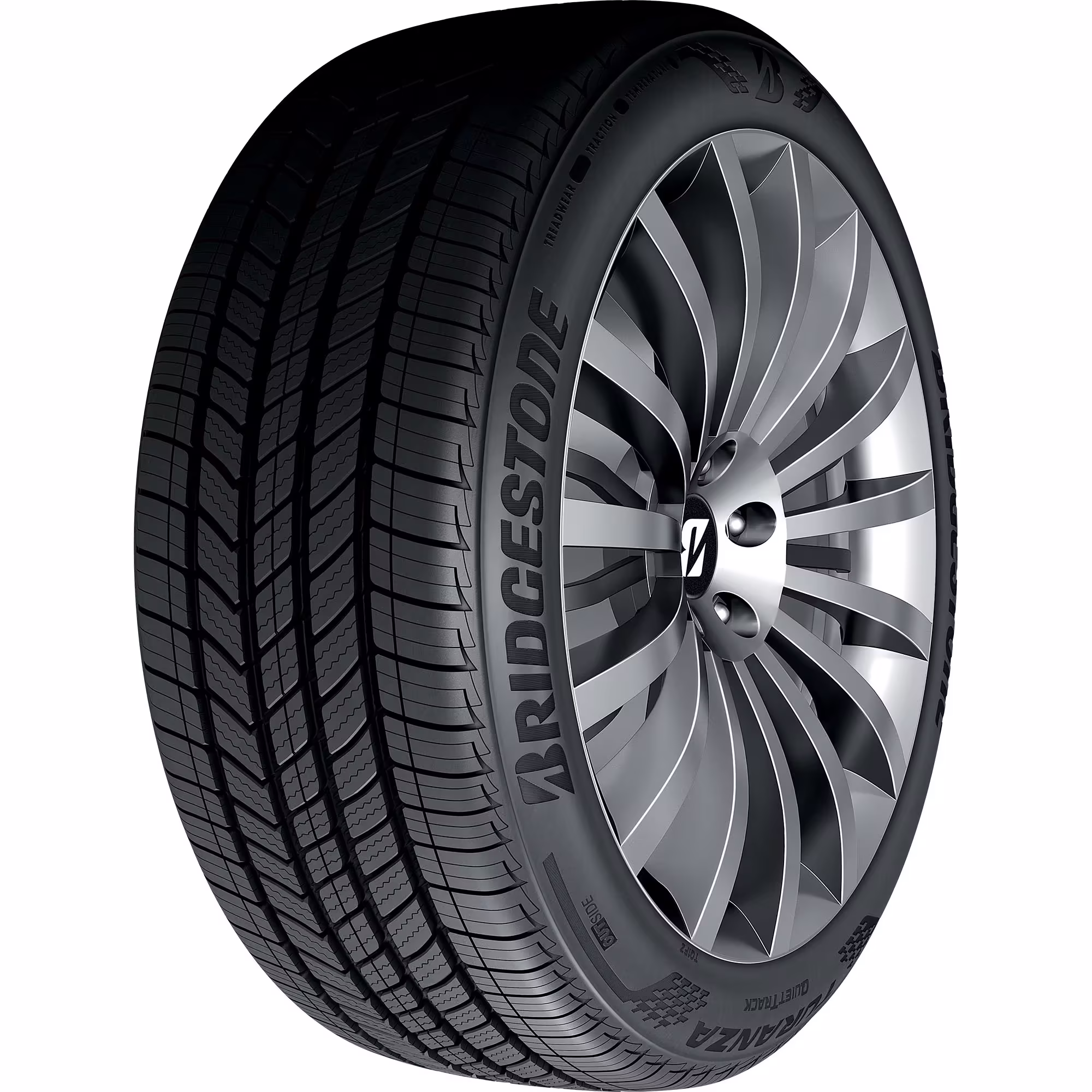 Bridgestone Turanza Quiettrack All-Season 195/65R15 91H Passenger Tire