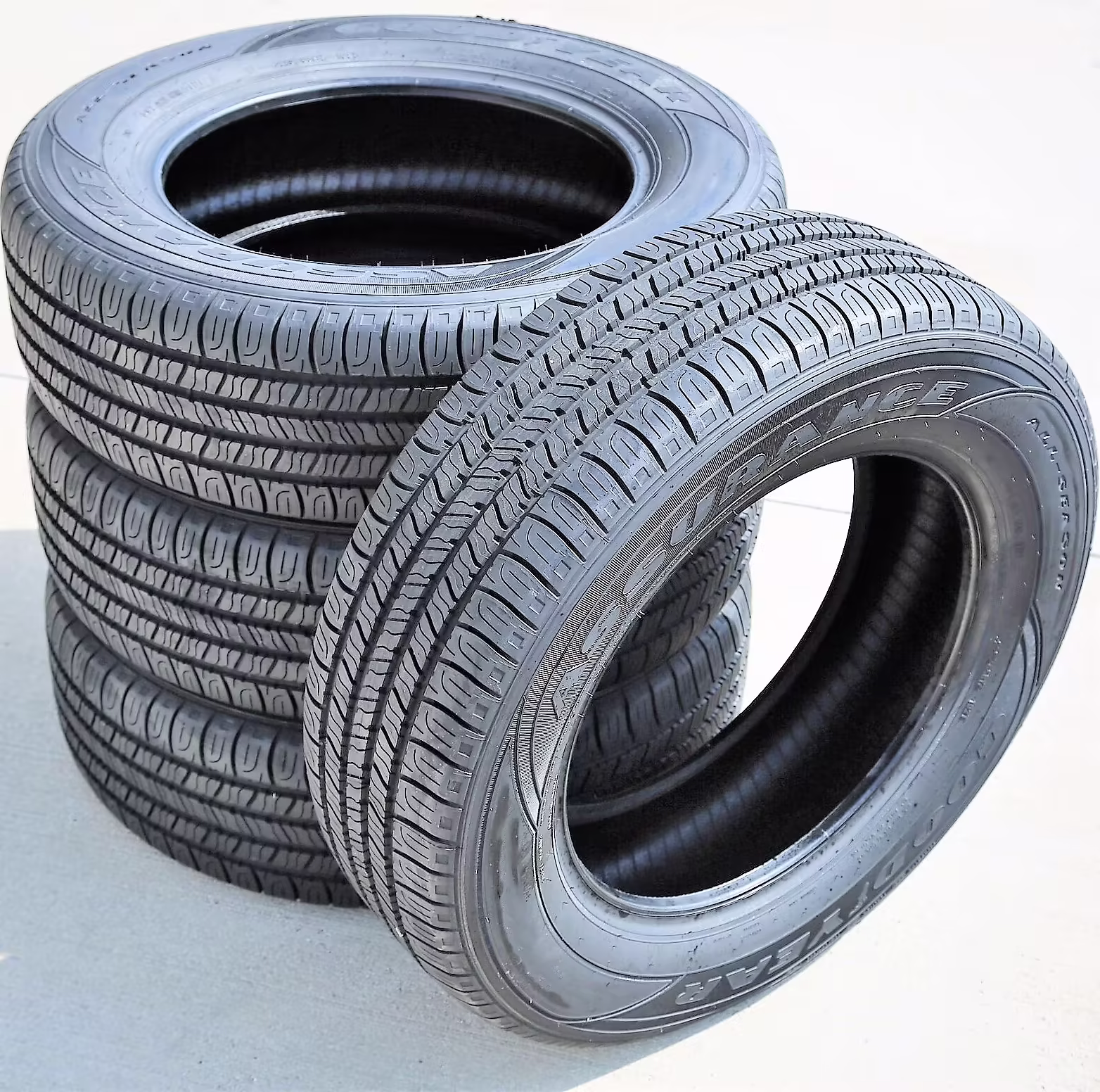 Set of 4 (FOUR) Goodyear Assurance All - Season 205/65R16 95H A/S Tires