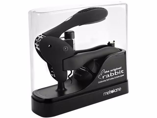 Rabbit Original Lever Corkscrew - Black