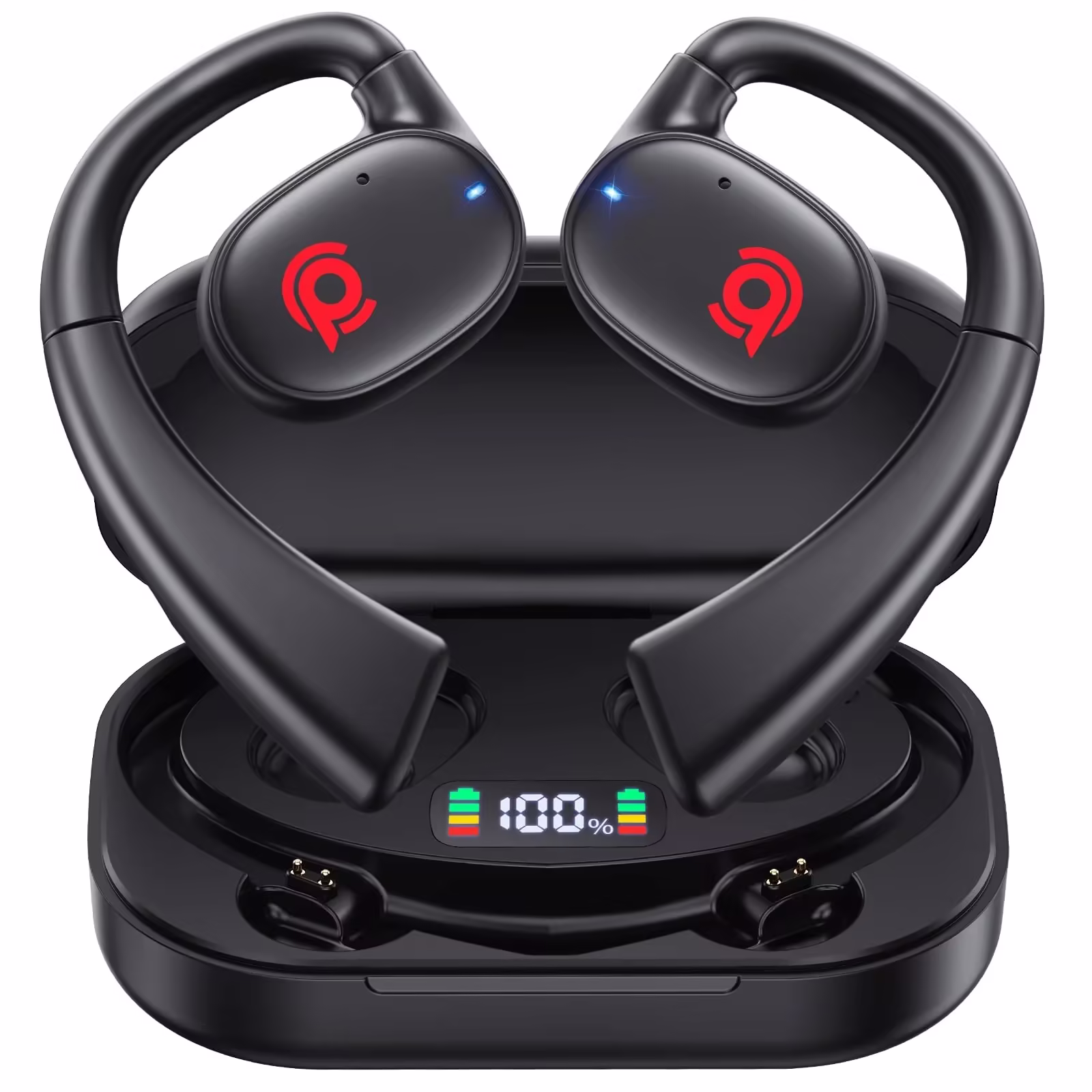 Open Ear Bluetooth Headphones Wireless Charging