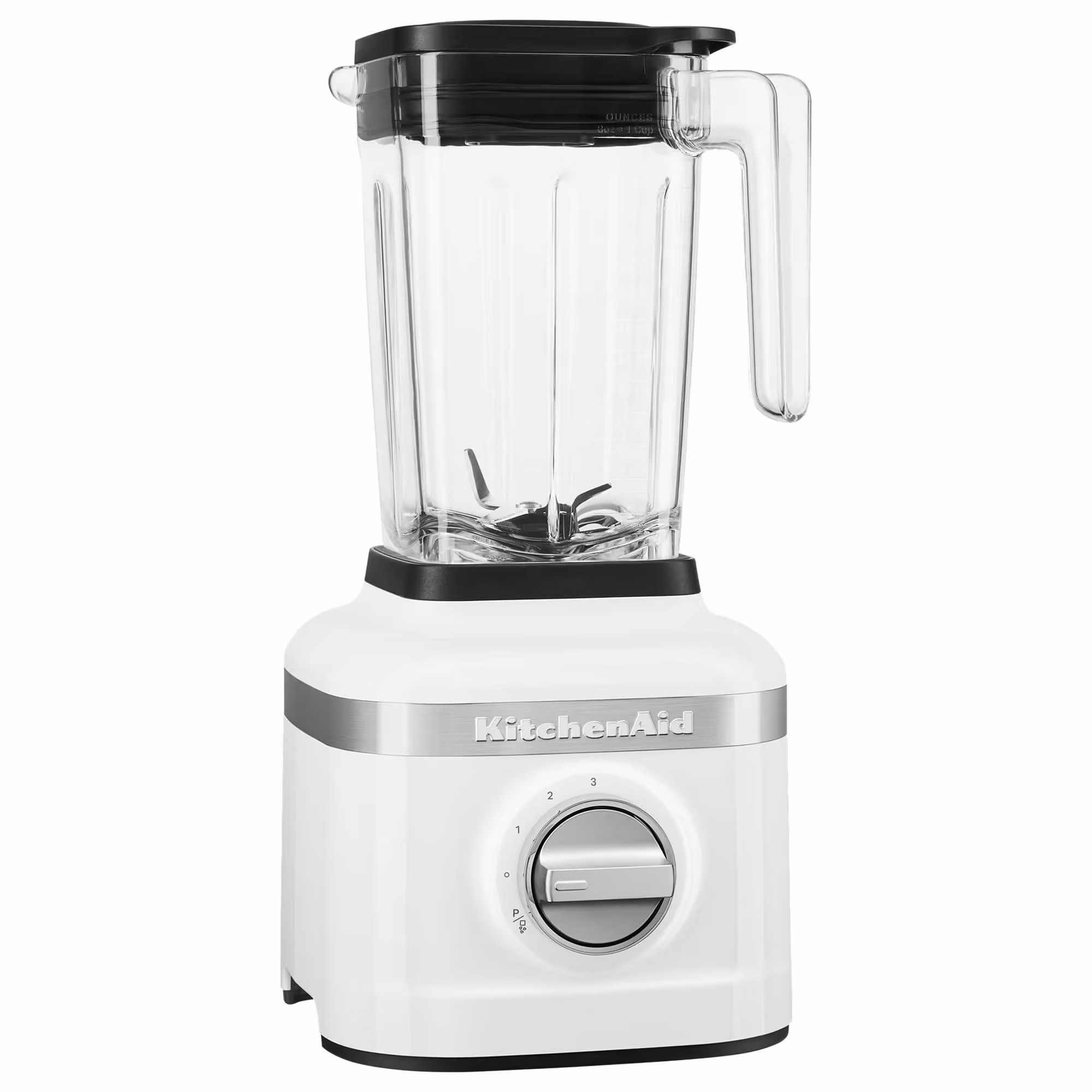 KitchenAid K150 3 Speed Ice Crushing Blender with 2 Personal Blender Jars KSB1332WH - White