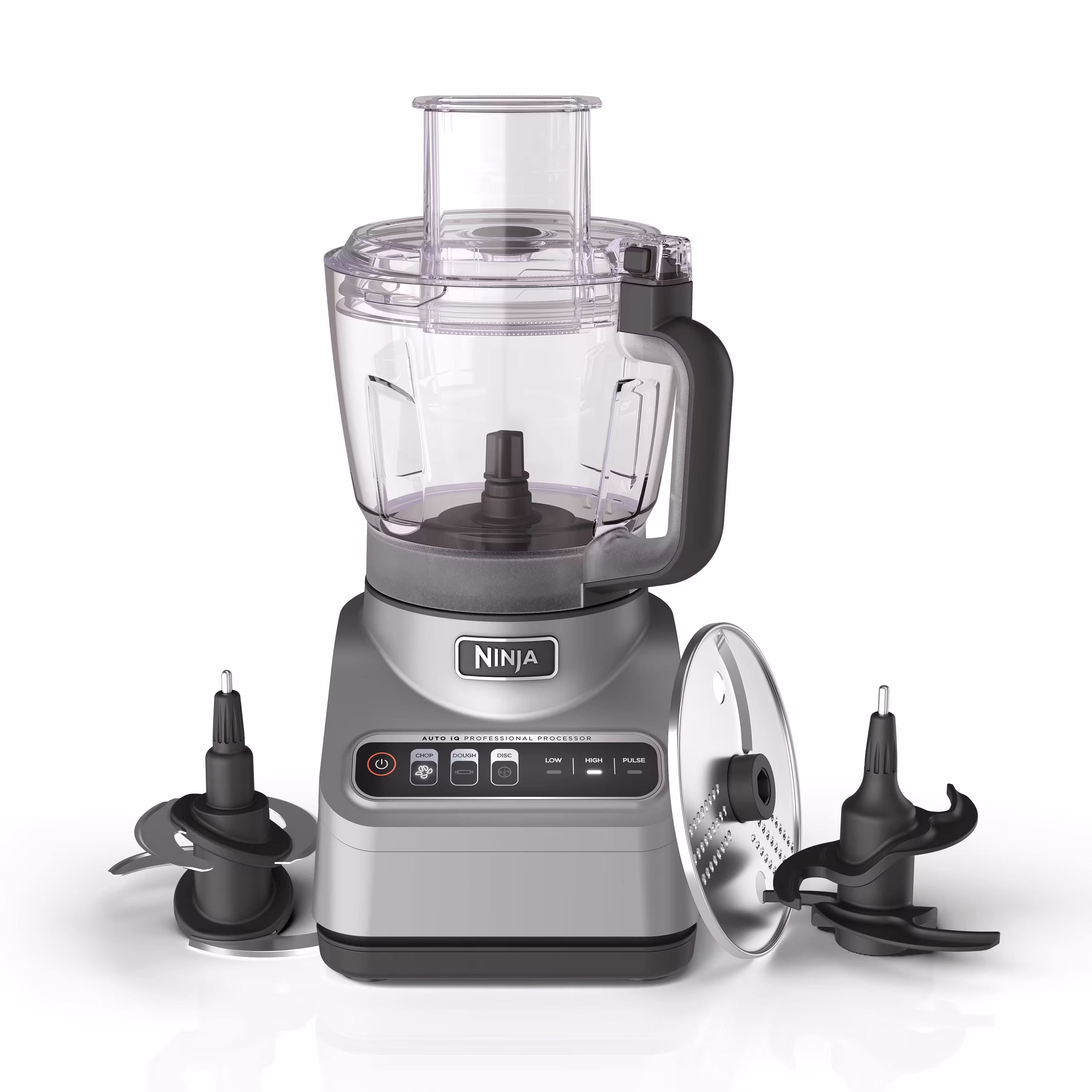 Ninja BN600 Professional Food Processor, 850 Watts, 9-Cup Capacity, Auto-iQ Preset Programs