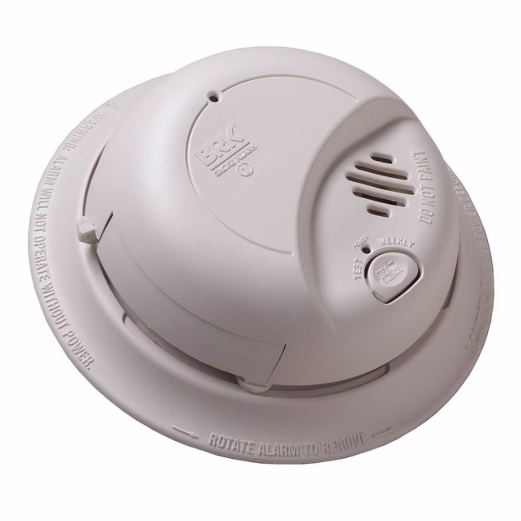 First Alert Contractor Pack Smoke Alarm with Battery Back-Up, White - 6 pack