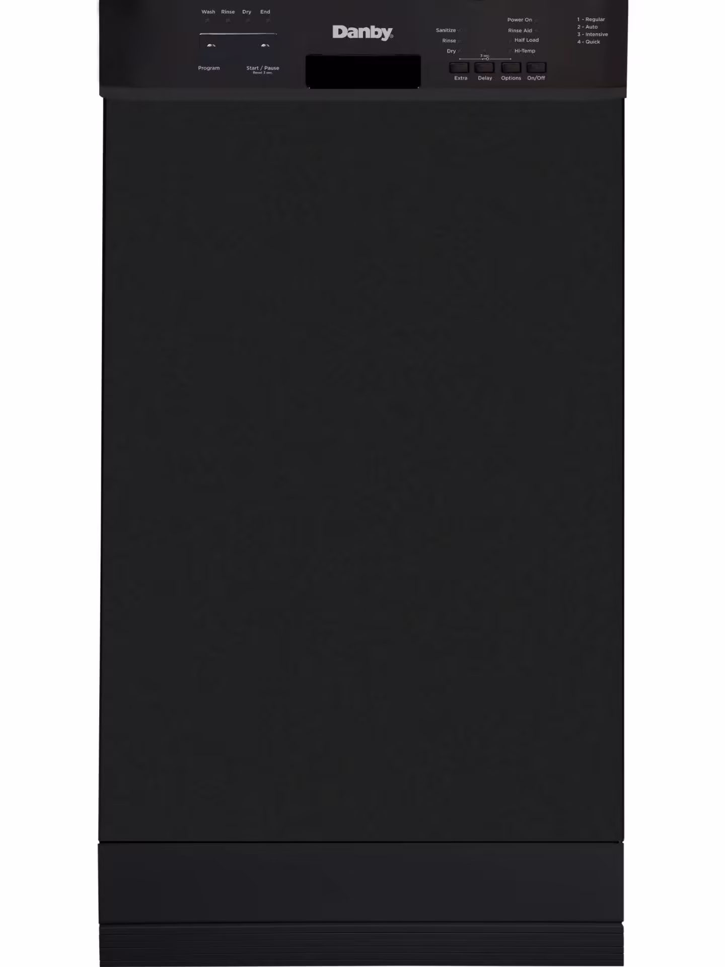 Danby DDW18D1EB 18-inch Built-In Dishwasher, Black
