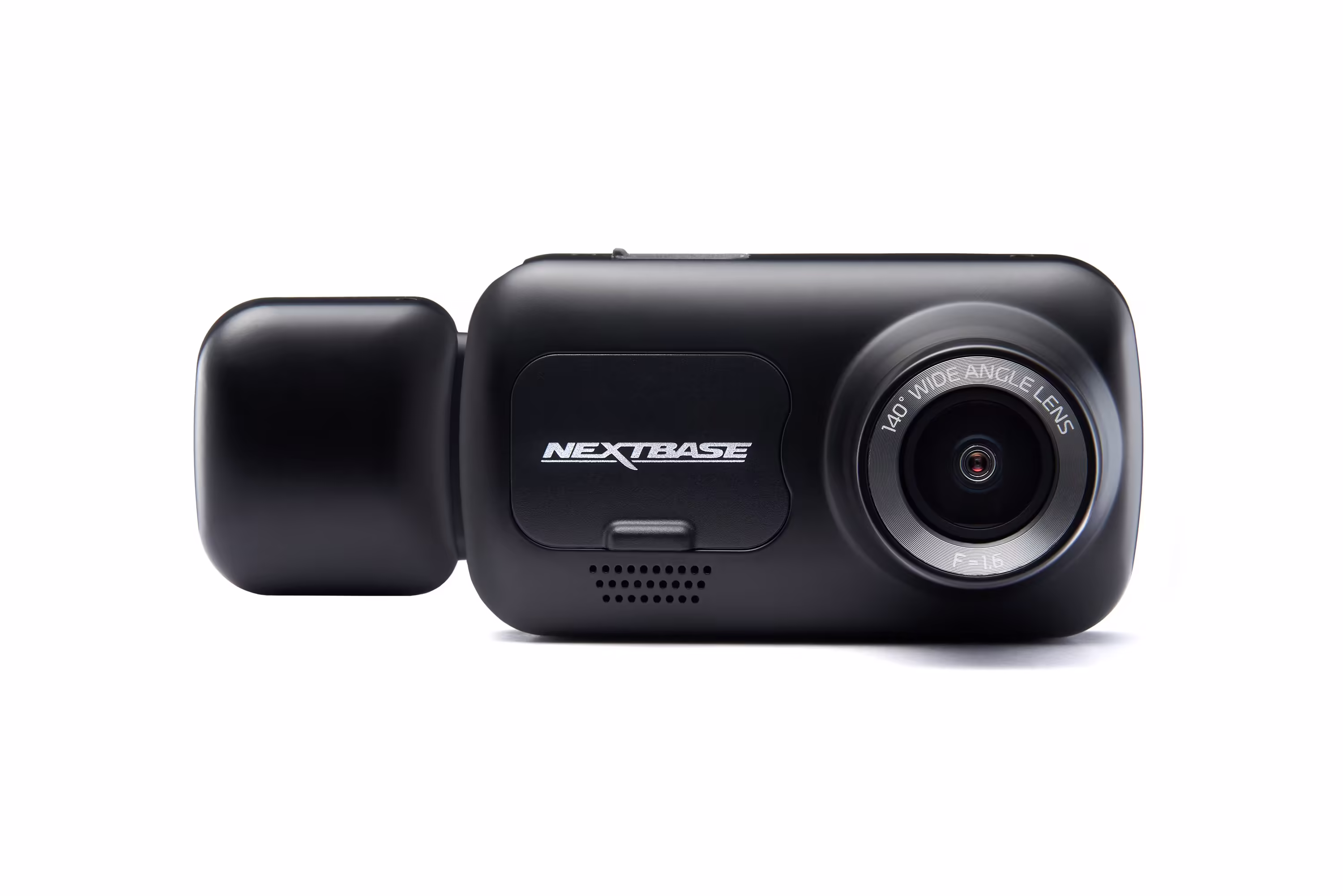 Nextbase 222X Compact Dual Dash Cam Front & Rear 2.5" HD IPS Screen, 1080p Full HD, 6 Layer Lens, Black, 0.17 lbs assembled.