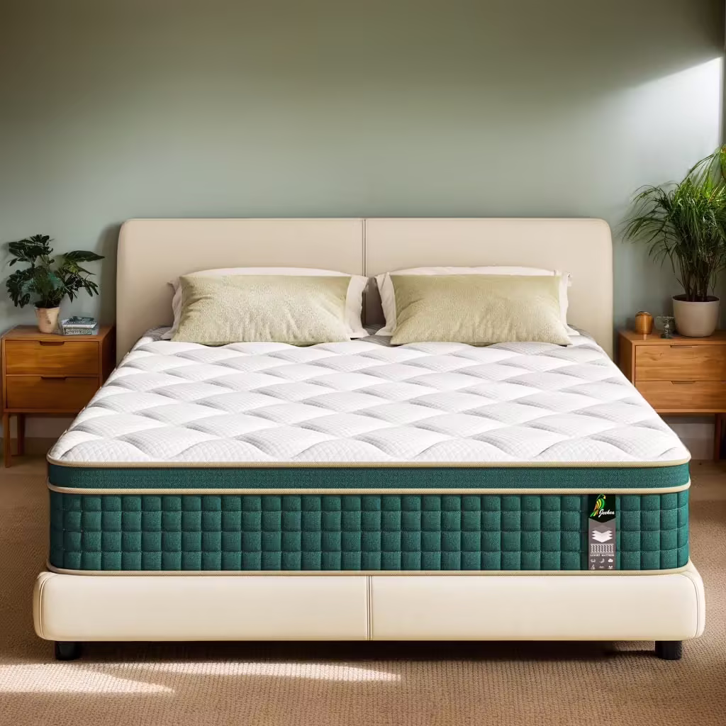 Full Size Mattress in a Box - 10 Inch Full Size Memory Foam Mattress - Hybrid Mattress Full for Back Pain Relief - Medium Firm Full Bed Mattress with Motion Isolation & Strong Edge Support