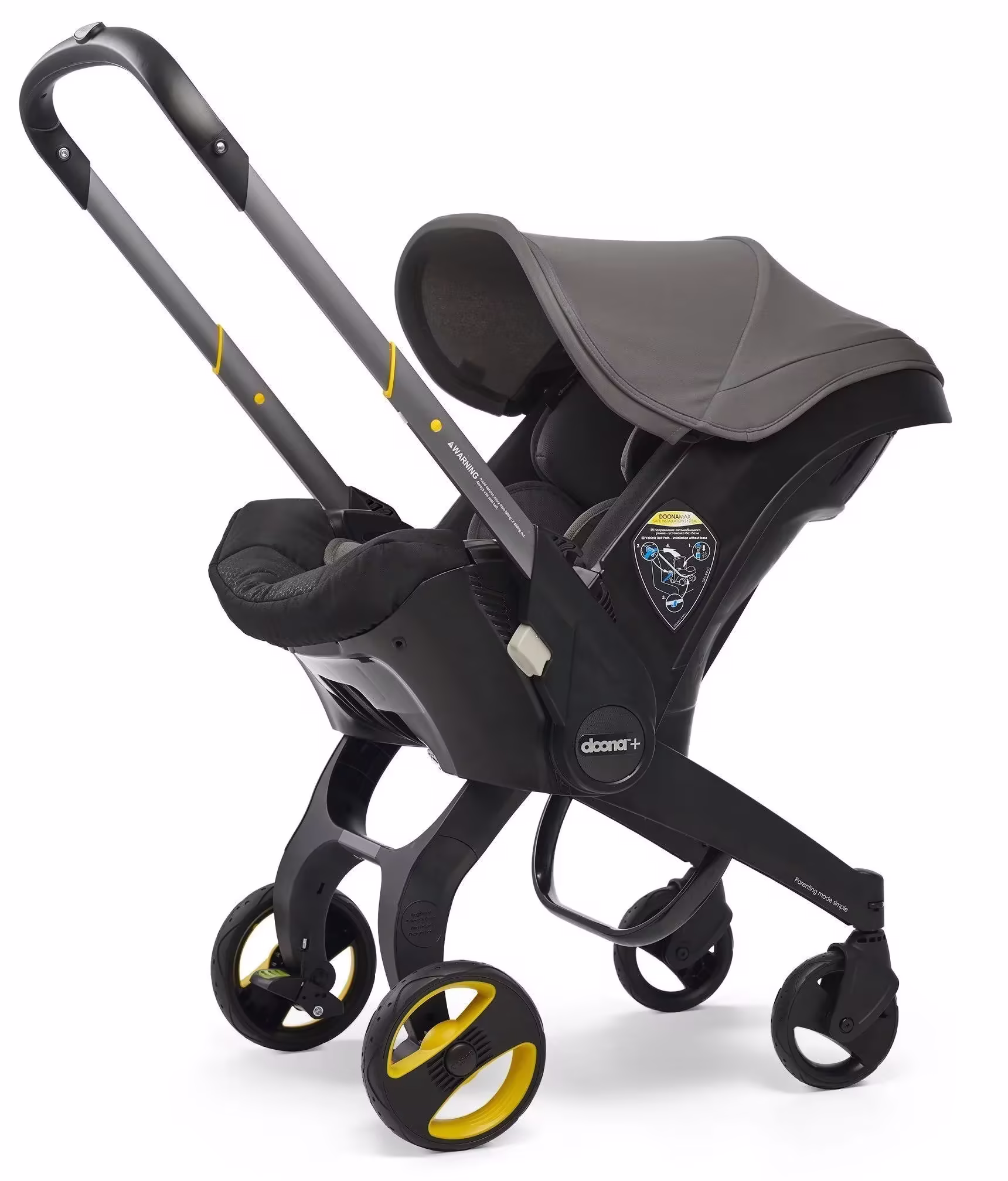 Doona Infant Car Seat u0026 Stroller - Grey Hound