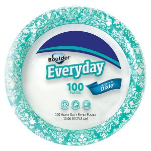 Boulder Heavy Duty Everyday Paper Plates – 10″
