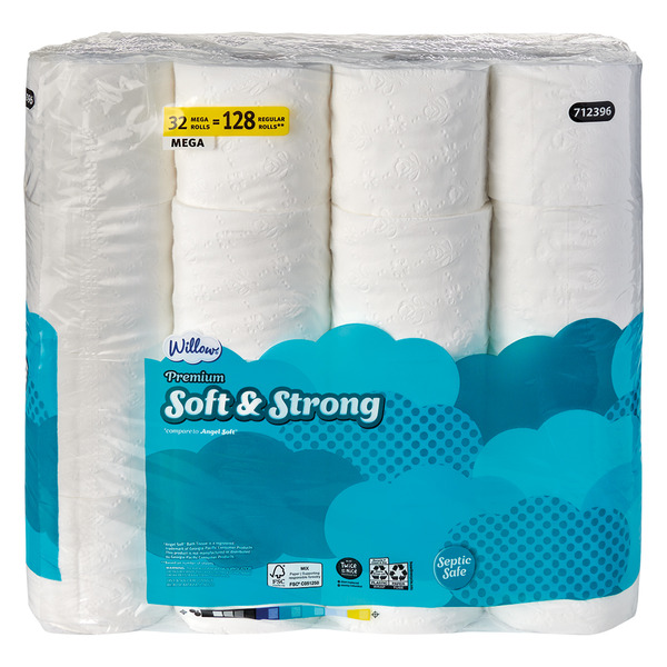 Willow Premium Soft & Strong Bath Tissue – 10240 ct