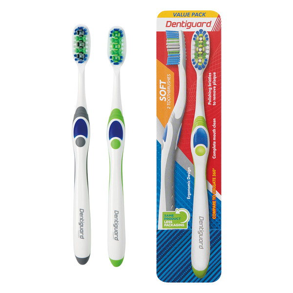 Dentiguard Soft Toothbrush Value Pack