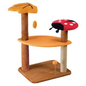 Heart To Tail Ladybug Leaf Novelty Cat Tower