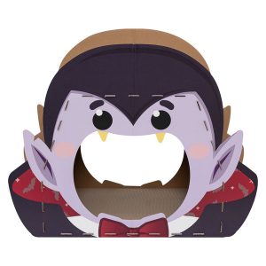 The Halloween Collection Dracula Halloween Cat Scratching House
