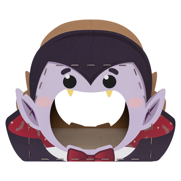 The Halloween Collection Dracula Halloween Cat Scratching House