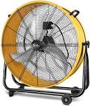 Simple Deluxe 24 in 3 Speed 4700 CFM Metal Drum Fan, 24"