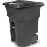 ANA96-00BKS 96 gal. Trash Can with Quiet Wheels and Lid