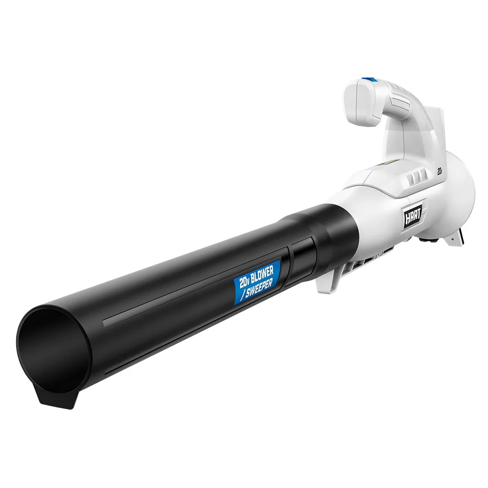 2026 New Hart 20-Volt 200 CFM Bazooka Blower Kit, (1) 20-Volt 2Ah Lithium-Ion Battery and Charger