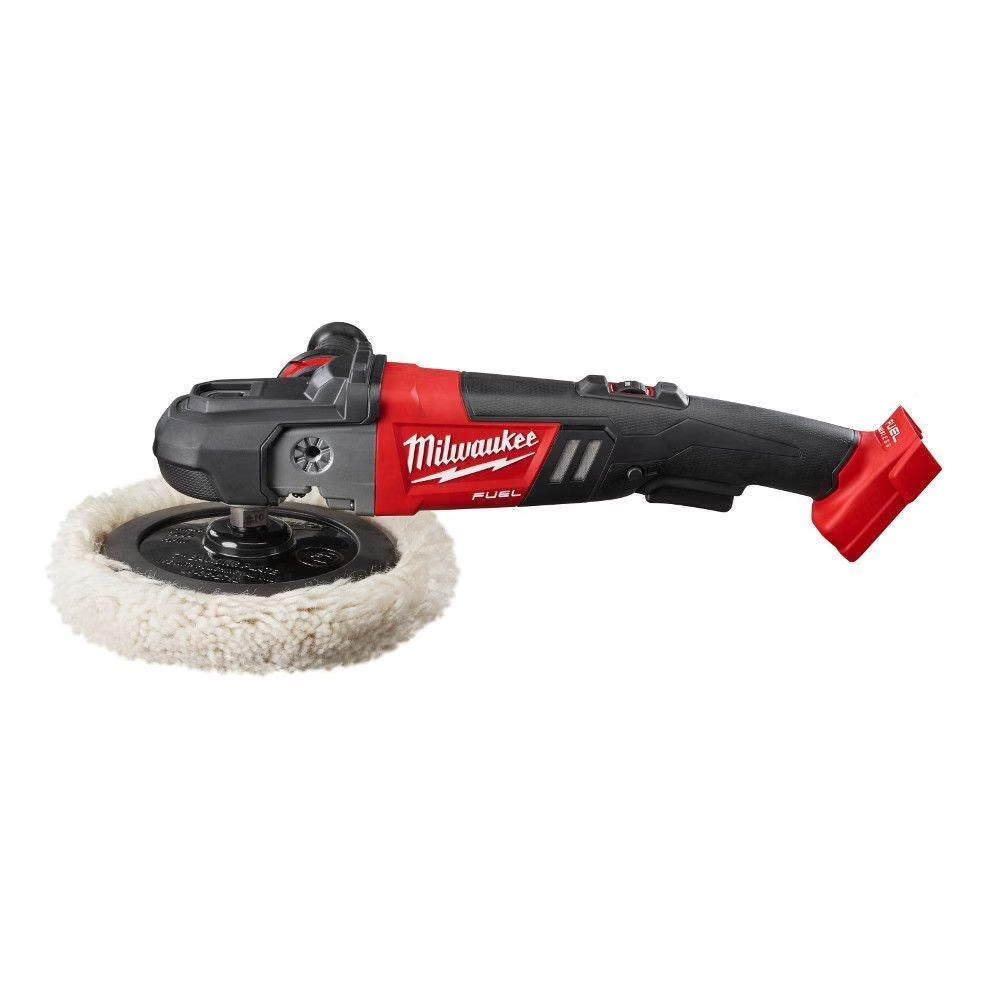 2026 New Milwaukee 2738-20 M18 18-Volt FUEL Lithium-Ion Brushless Cordless 7 inch Variable Speed Polisher (Tool-Only)