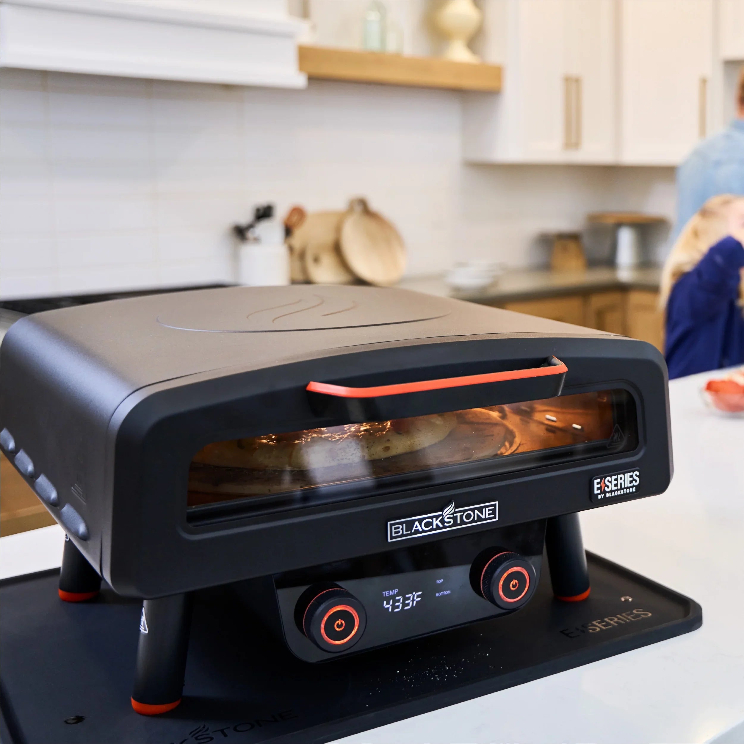 2026 New Blackstone 14" Electric Tabletop Pizza Oven with Rotating Pizza Stone - Image 6