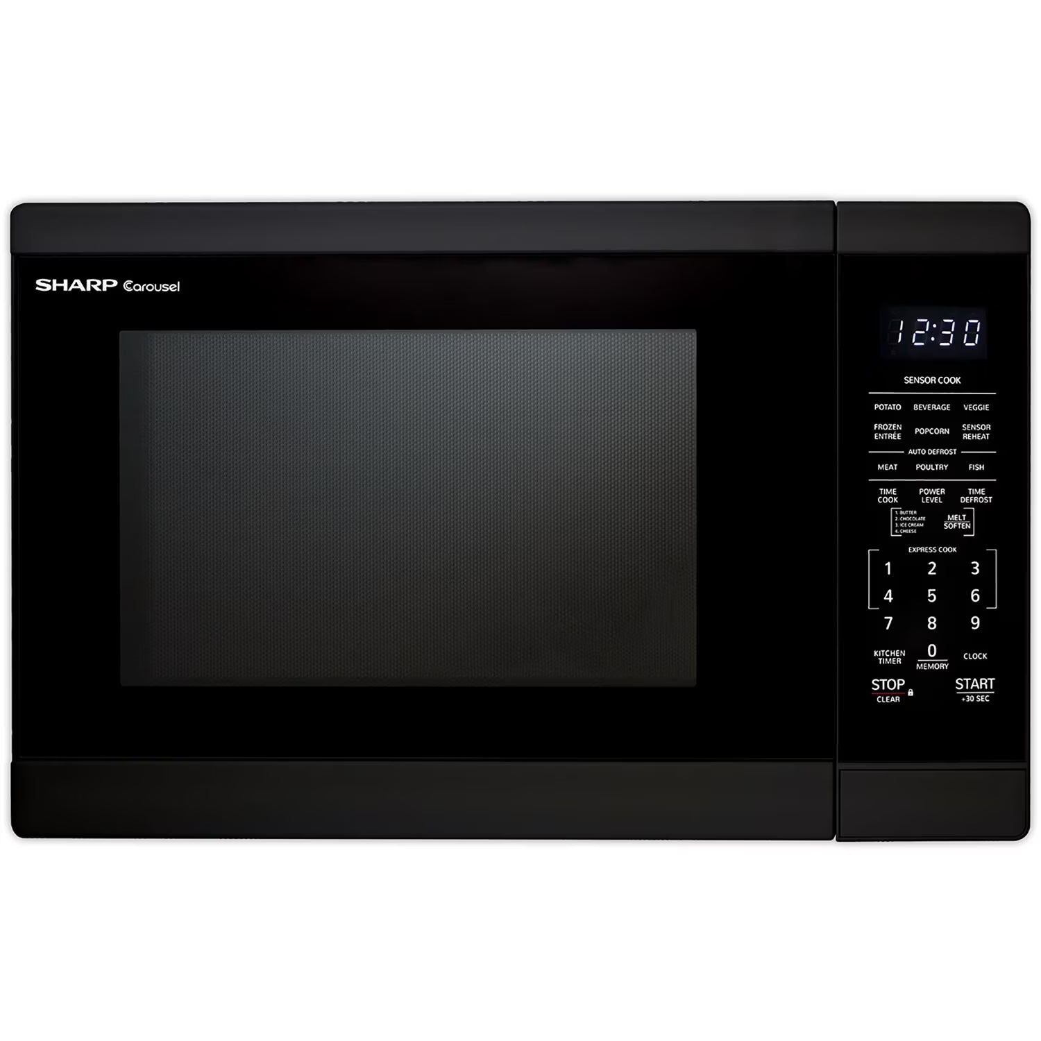 2026 New Sharp 1.4-Cu. Ft. Countertop Microwave Oven in Black