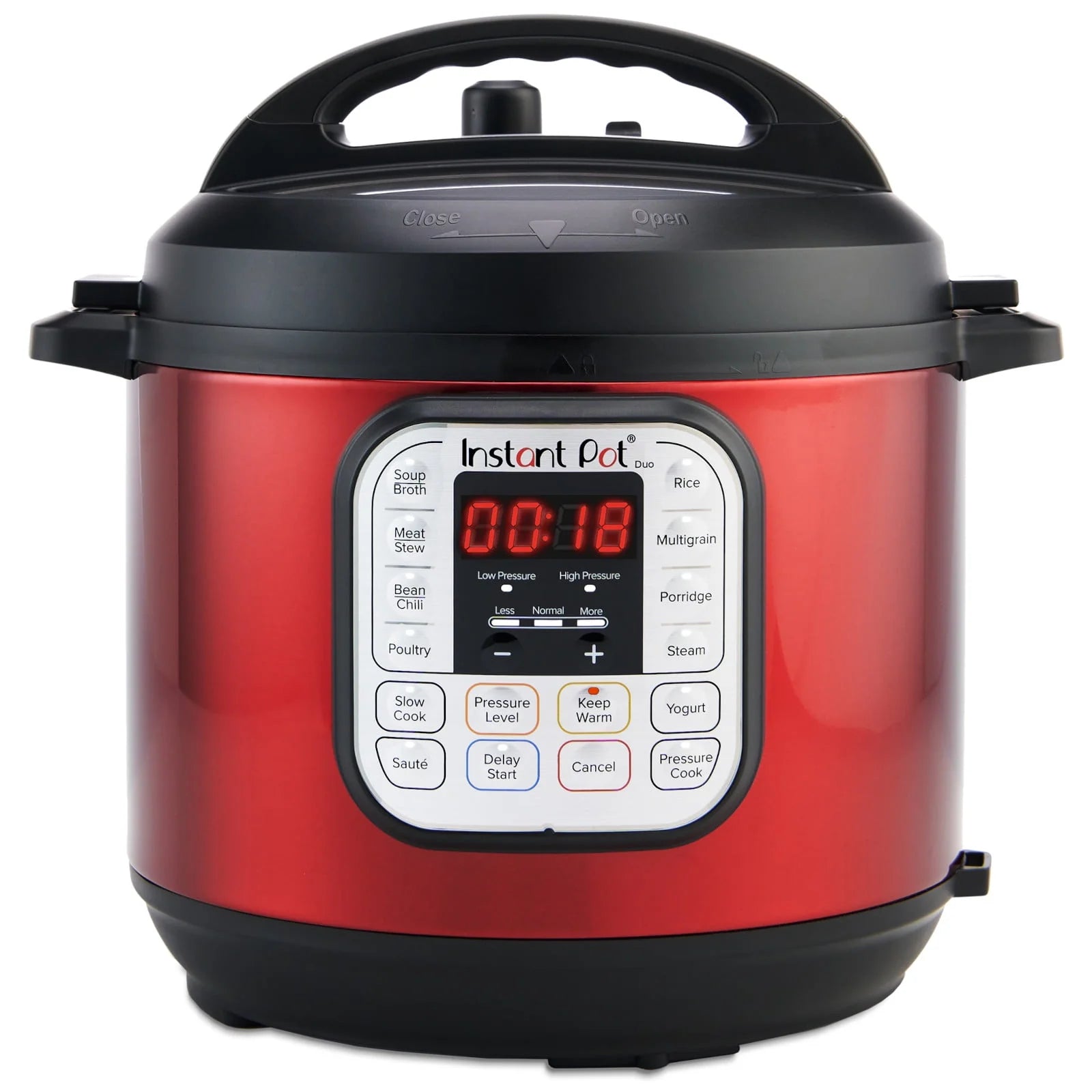 2026 New Instant Pot Duo 6 Quart Multi-Cooker, Red Stainless Steel