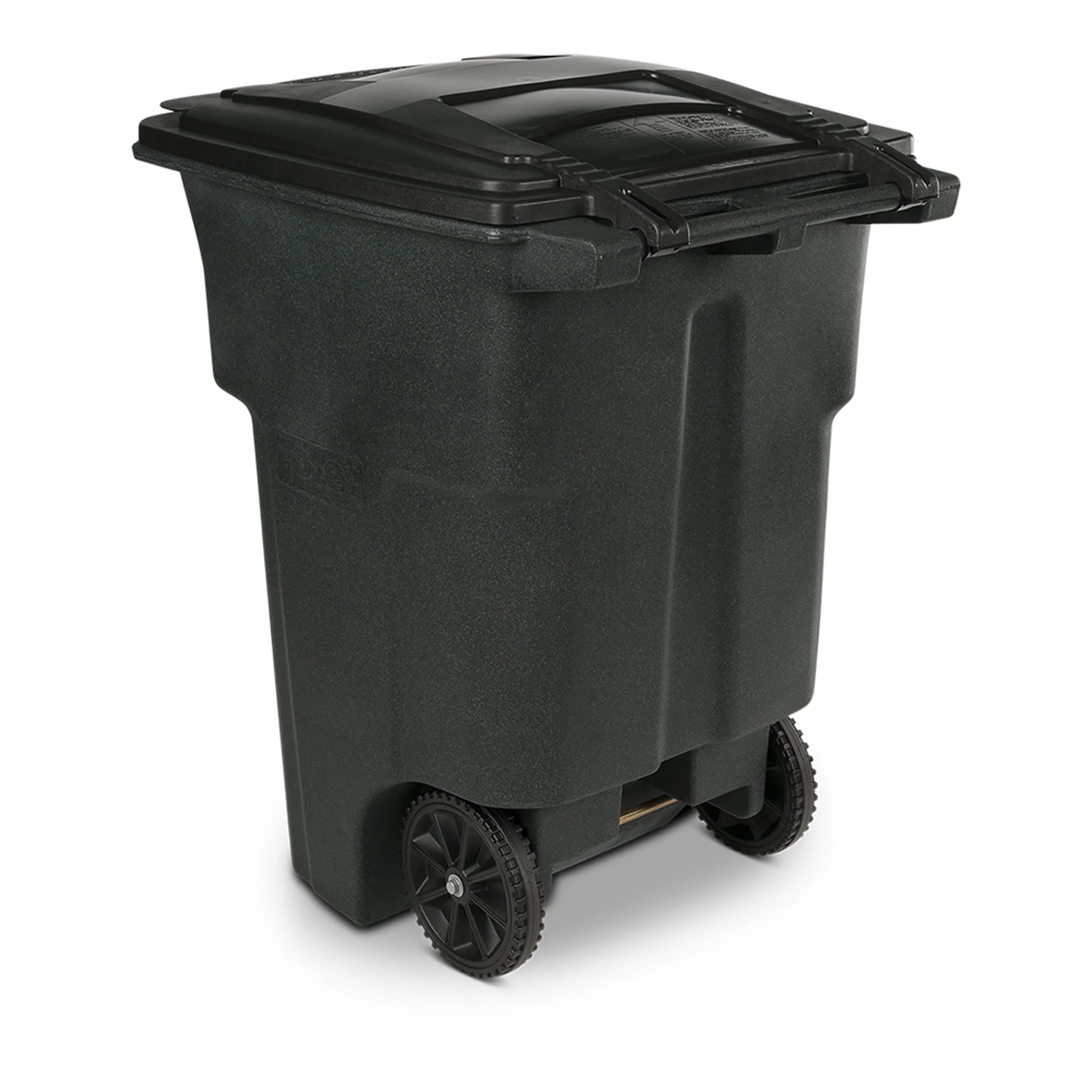 2026 New Toter Trash Can Greenstone With Wheels And Lid, 96 Gallon - Image 6