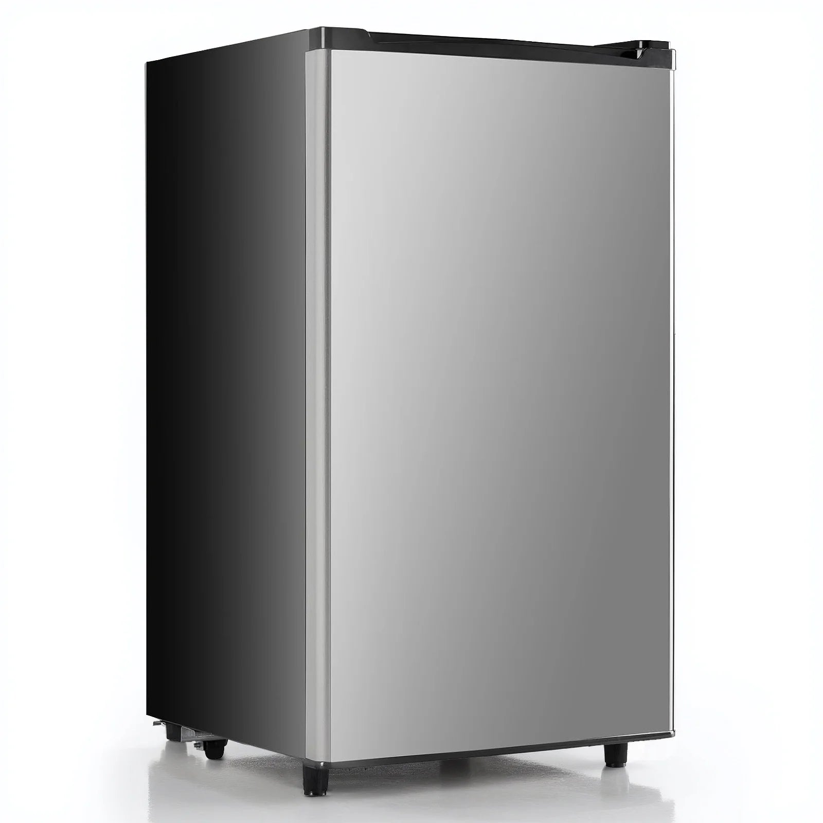2026 New Upgraded Mini Fridge with Freezer, Compact Single Door, 3.2 Cu.Ft , Adjustable Thermostat, Low Noise, Perfect for Bedroom, Dorm, Office, 17.5" D x 17.7" W x 31.5" H, Black - Image 9