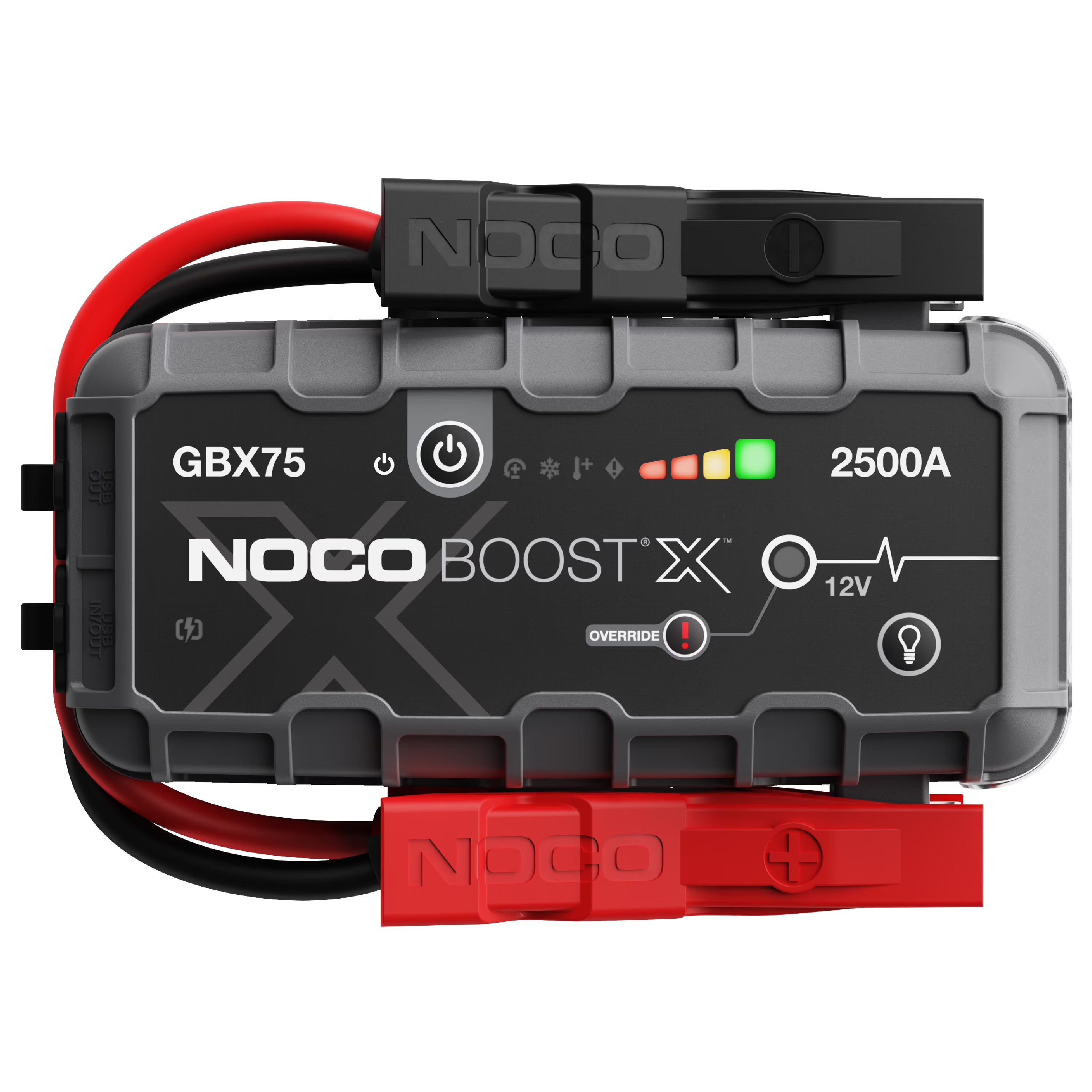 2026 New NOCO Boost X GBX75: 2500A 12V UltraSafe Portable Lithium Jump Starter