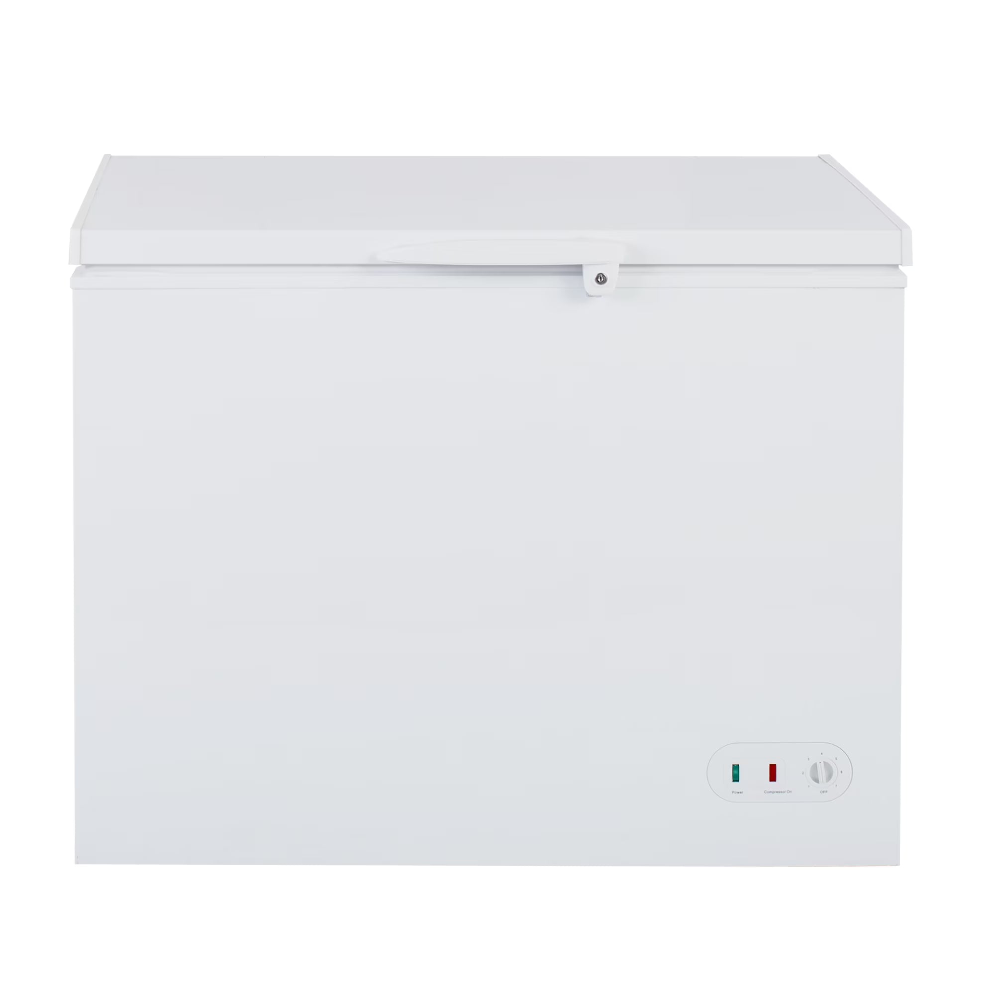 2026 New Maxx Cold Chest Freezer with Solid Top, 40.6"W, 49.6 cu. ft. Storage Capacity, Locking Lid, Garage Ready, in White (MXSH9.6SHC)