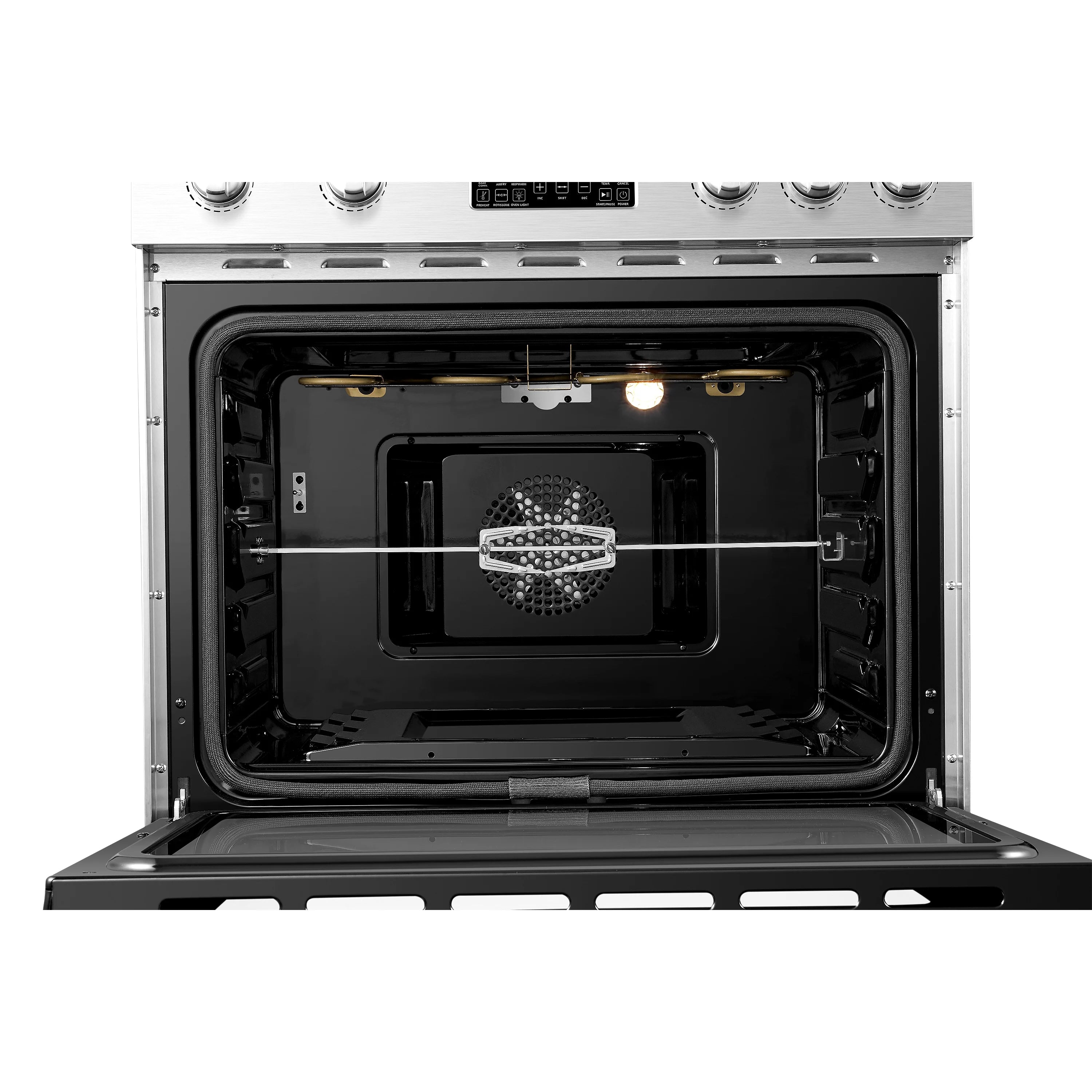 2026 New Lanbo 30 inch 5.9 CU.ft. Freestanding Electric Convection Range with Air Fry and Rotisserie, Electric cord or plug is not included - Image 20