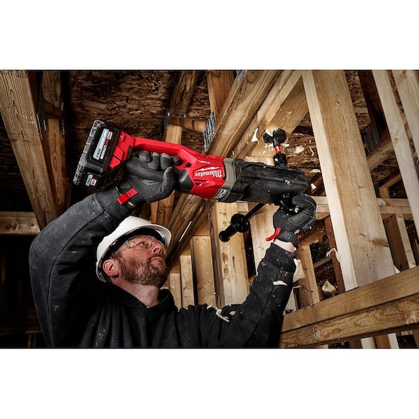 2026 New M18 FUEL 18V Lithium-Ion Brushless Cordless GEN 2 SUPER HAWG 7/16 in. Right Angle Drill (Tool-Only) - Image 5