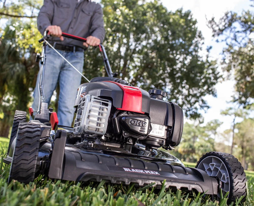 2026 New Black Max 21-inch 125cc Gas Push Mower with Briggs & Stratton Engine (Assembled Product Weight 46.9 lb; 22.10-inch Height) - Image 5