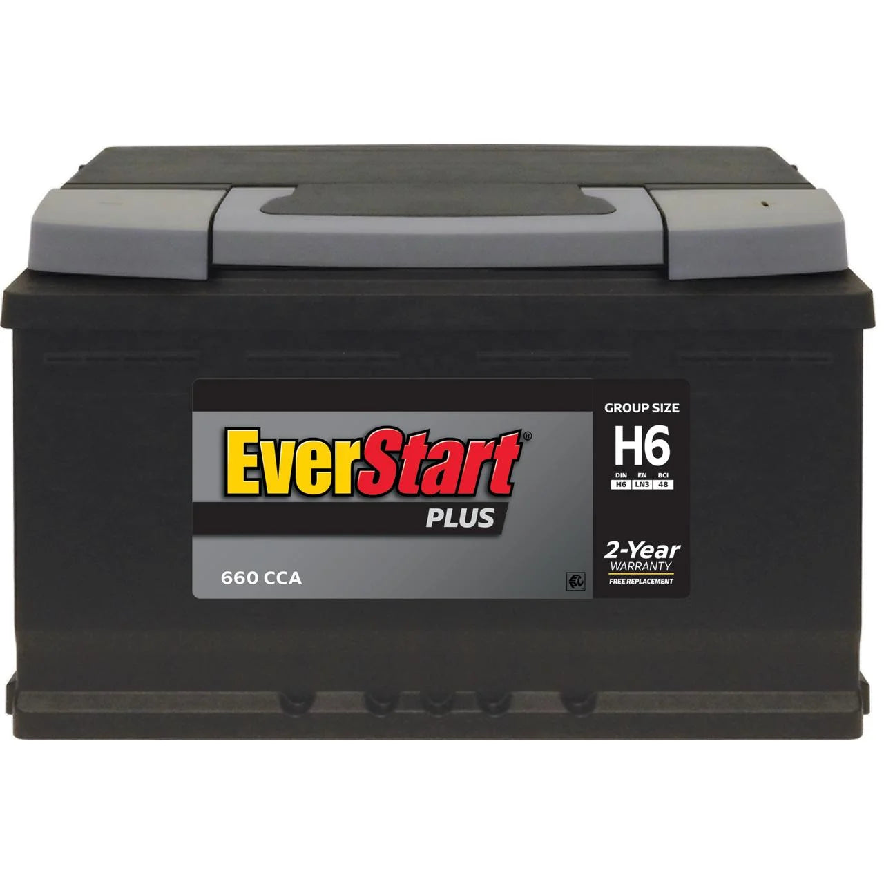 2026 New EverStart Plus Lead Acid Automotive Battery, Group Size H6 / LN3 / 48 12 Volt, 660 CCA - Image 4