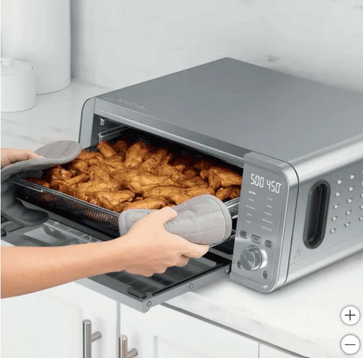 2026 New New Ninja Flip 10-in-1 Toaster Oven & Air Fryer with Added Broil Rack - Image 4