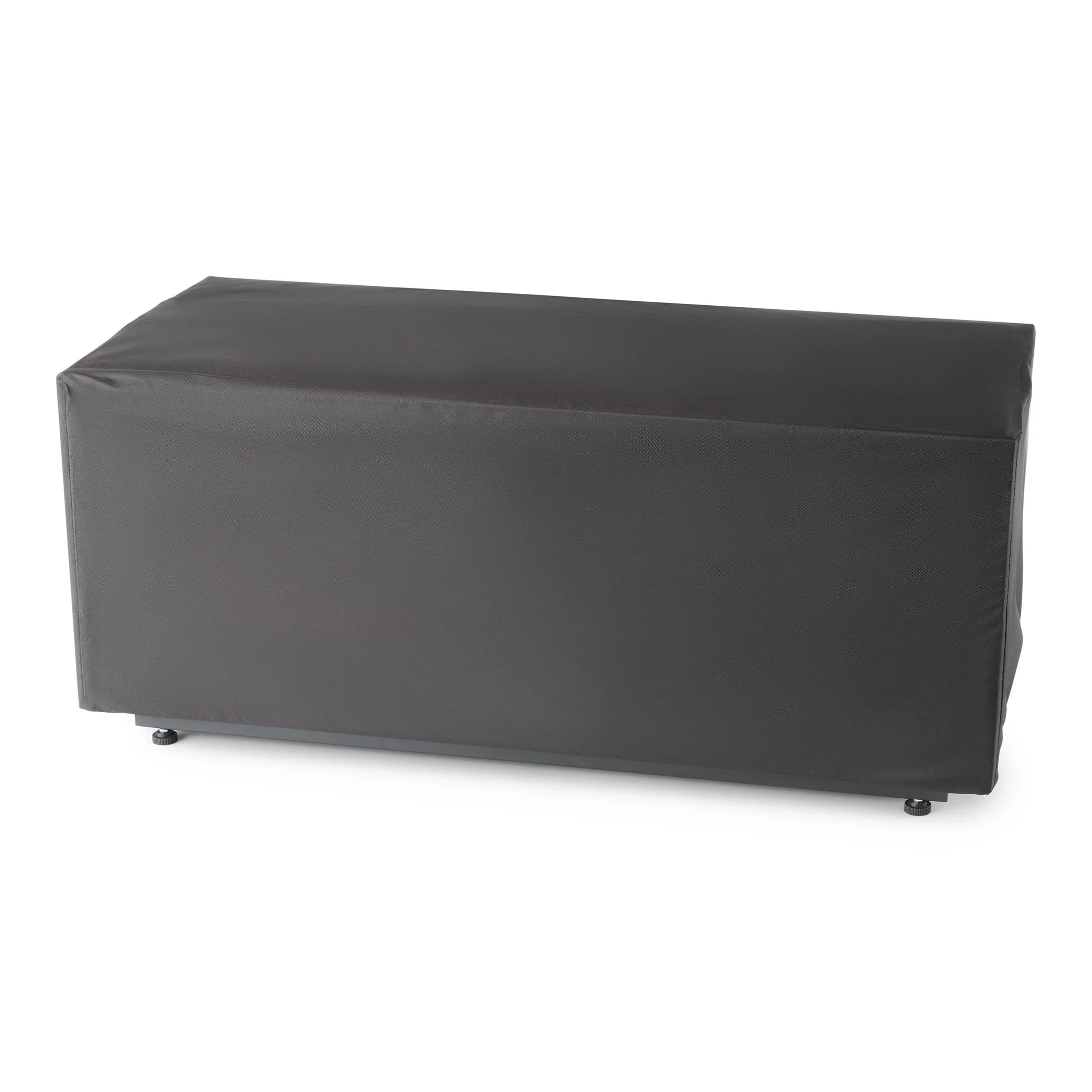 2026 New Mainstays 42" Rectangle Black Finish Modern Steel Fire Pit: 42" x 20" 50000 BTU Propane Fire Pit Table with Lid, Tank Hideaway and Cover - Image 8
