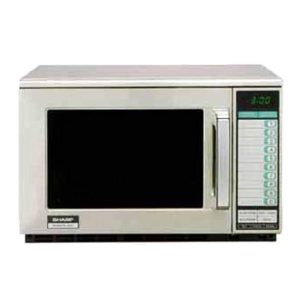 2026 New Sharp R-25JTF 2100W Heavy Duty Commercial Microwave Oven,Stainless Steel Door