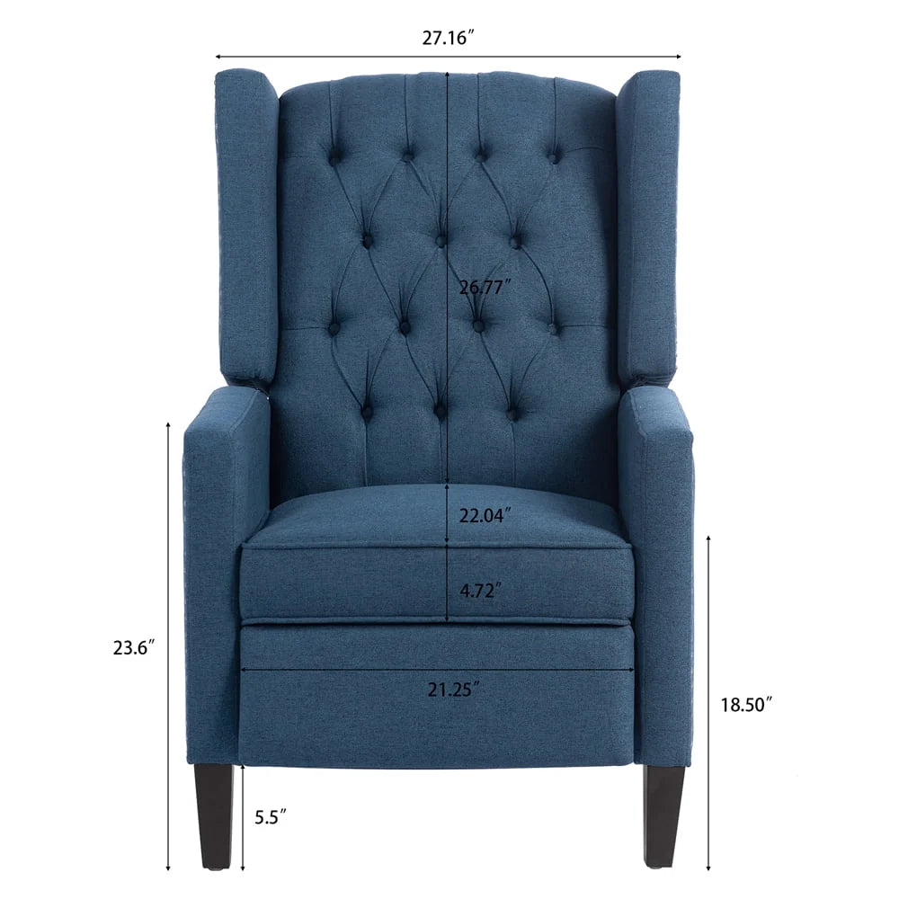 2026 New Triple Tree Modern Fabric Foam Wood Solid Print Nailhead Trim Accent Chair, Beige - Image 28