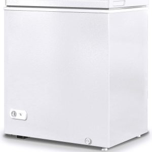 2026 New Muhub 7.0 Cu Ft Chest Freezer, Deep Freezer with Removable Baskets, Adjustable Temperature,White