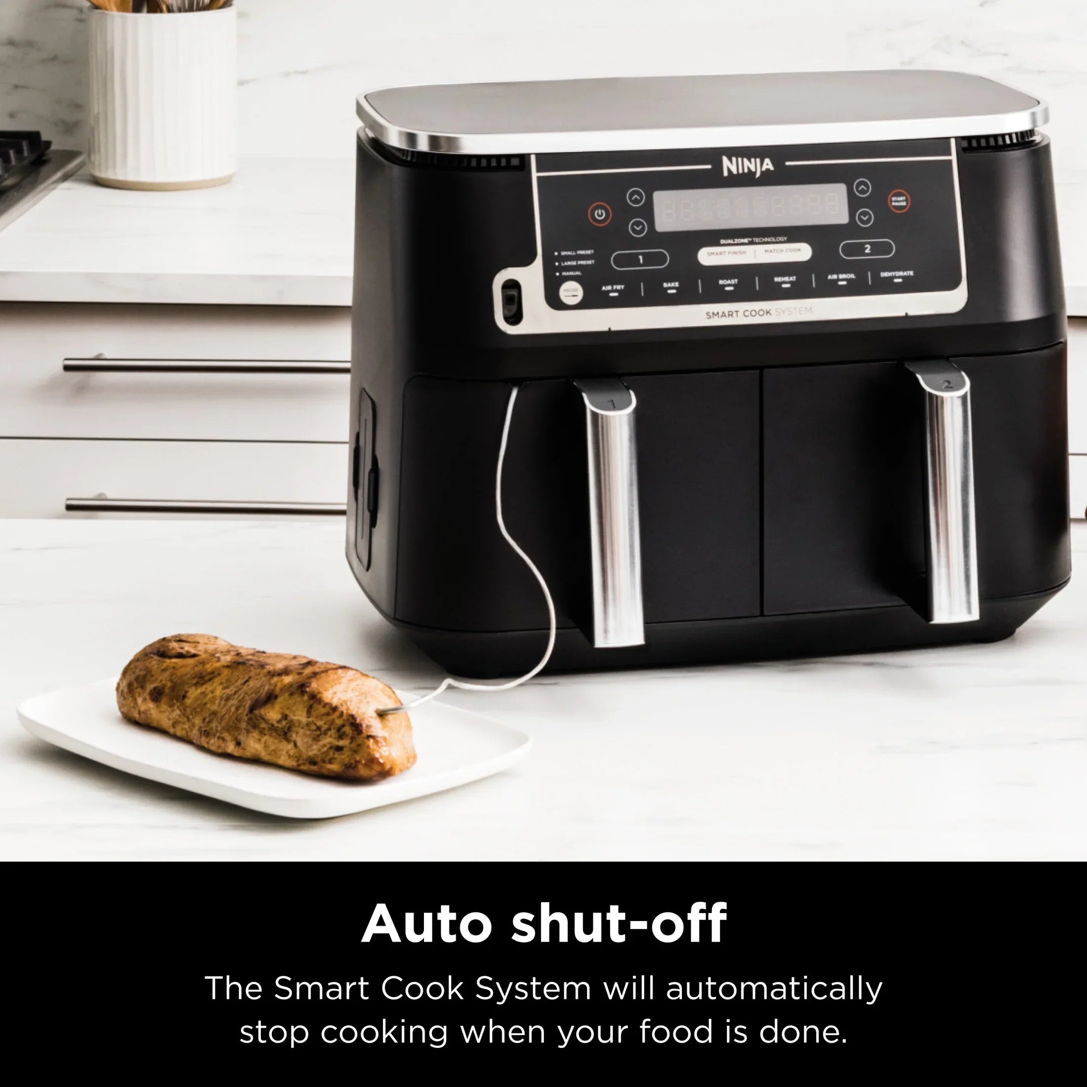 2026 New Ninja. Foodi. 6-in-1 Smart 10-qt. 2-Basket Air Fryer - Image 9