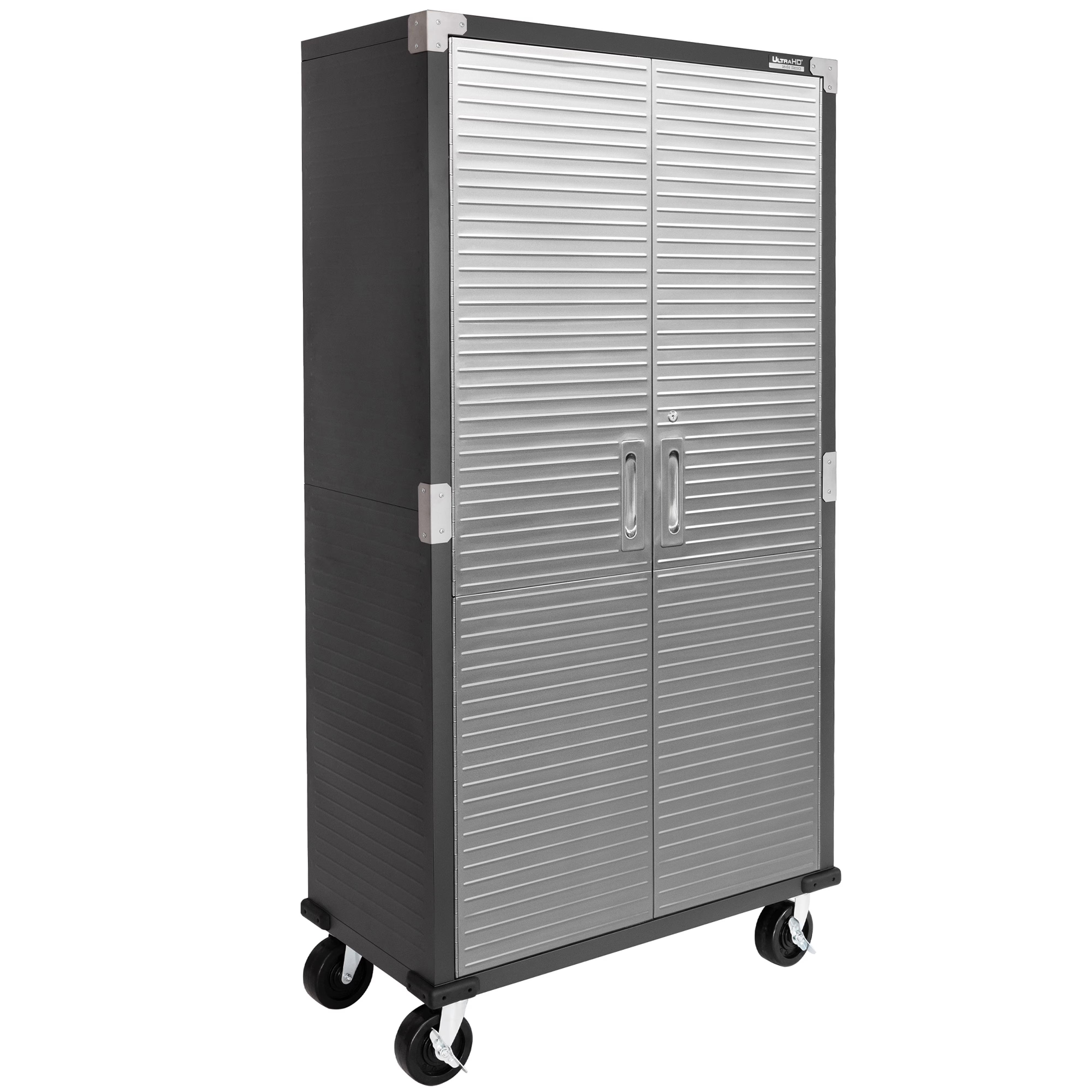 2026 New Seville Classics UltraHD Steel Body Lockable Storage Filing Cabinet Organizer Locker Shelving Unit 36" W x 18" D x 72" H, Granite - Image 7