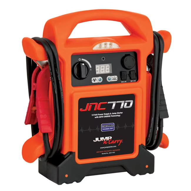 2026 New Clore Automotive Jump-N-Carry JNC770O 1700 Peak Amp Premium 12 Volt Jump Starter