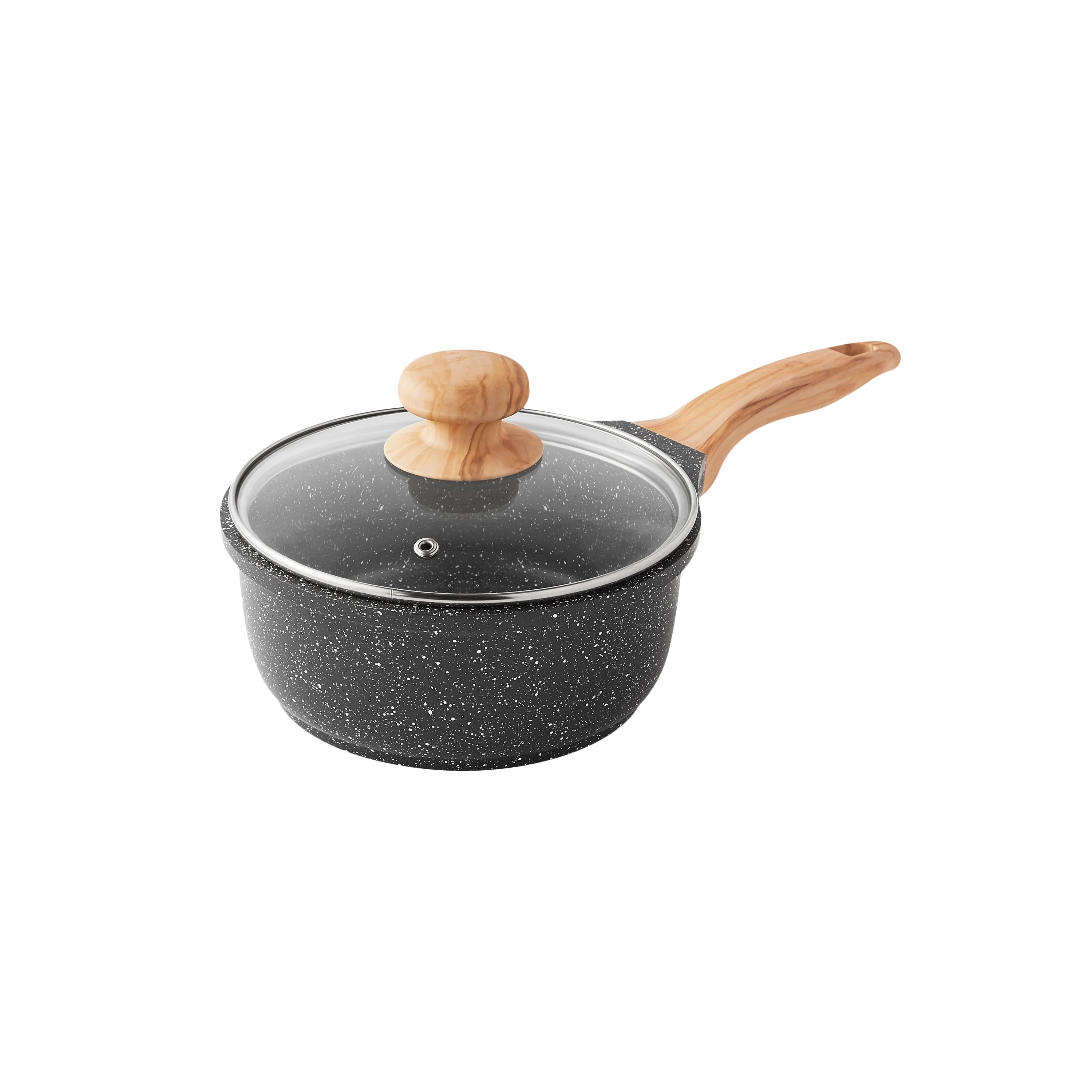 2026 New The Pioneer Woman Prairie Signature 14-Piece Cast Aluminum Cookware Set, Brown Speckle - Image 15